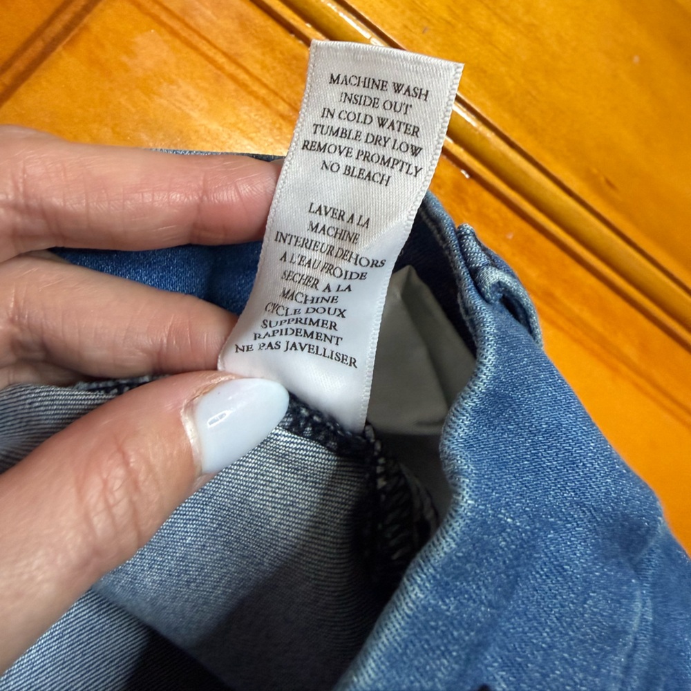 Frank & Eileen Sligo Skinny Jeans Womens Size 31 Light Blue Denim Jeans - Picture 10 of 11